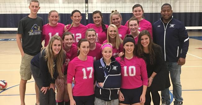 Harrison Notches Seven Digs, Five Kills As Volleyball Drops 3-0 Senior Night Decision To Wentworth