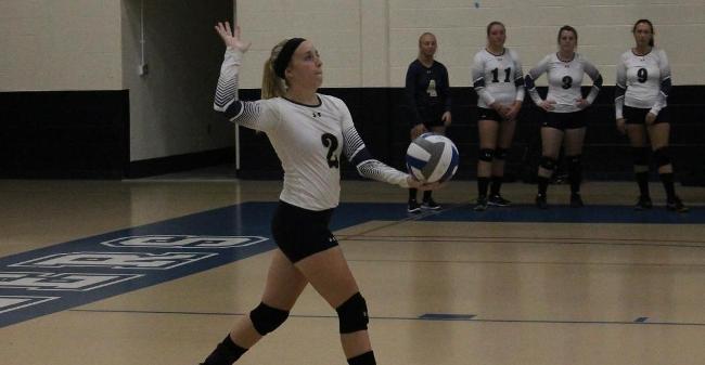 Klangos Earns All-Tournament Honors As Volleyball Falls To Merchant Marine, SUNY-Maritime In Seventh Annual Maritime Classic