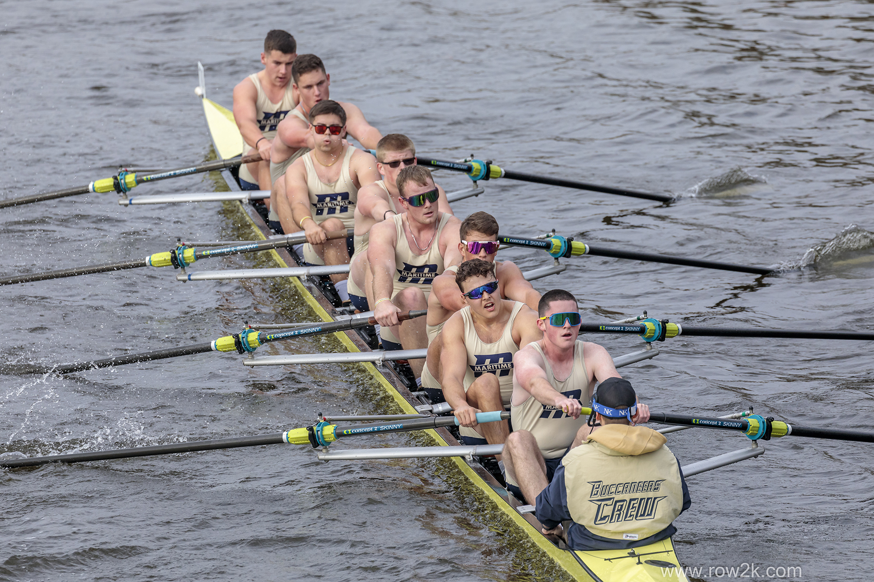 Men's Crew Ends Fall Season at Princeton