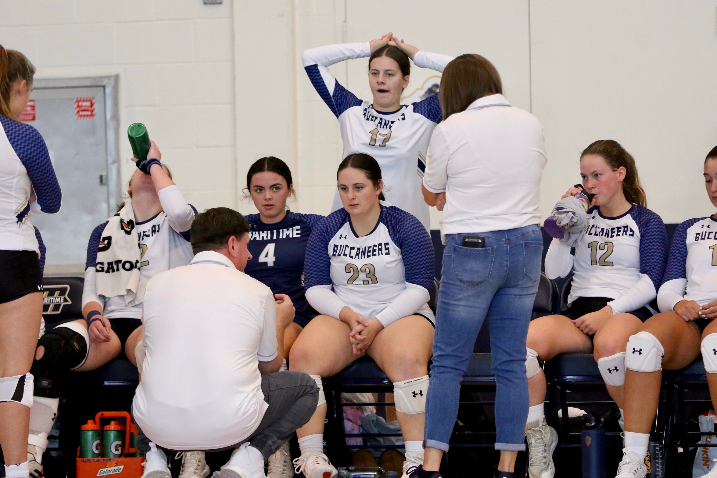 Bucs Lose in Straight Sets to Nichols on the Road