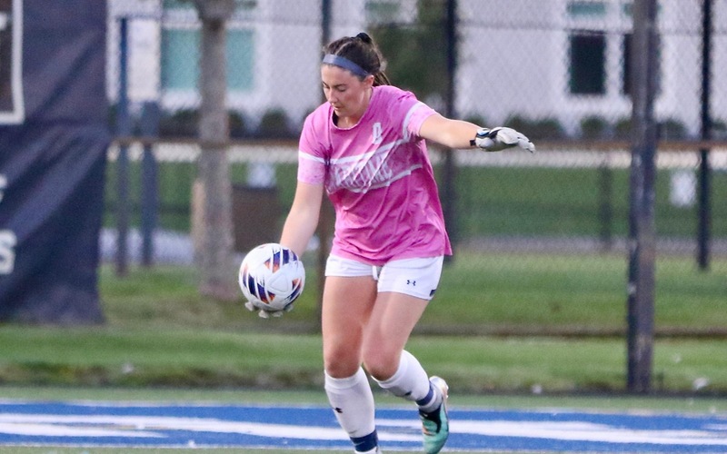 Deschamps Hauls in 23 Saves in Conference Loss to Lancers